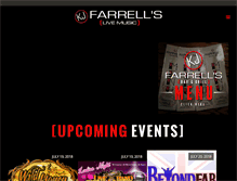 Tablet Screenshot of kjfarrells.com